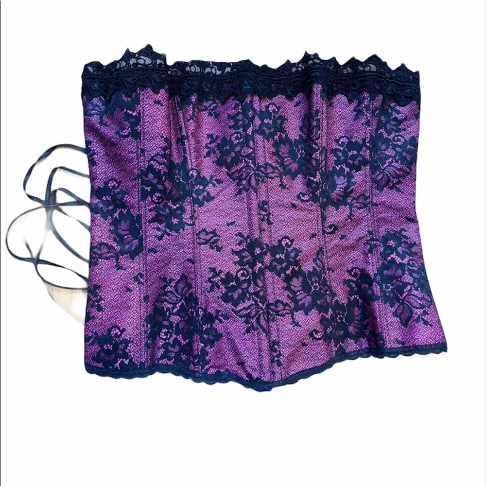 Frederick’s of Hollywood lacy corset